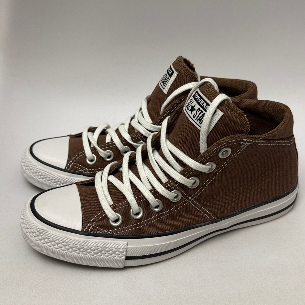 Converse Chuck Taylor All Star Madison Mid Sneakers in Bear Nap Brown Size 7.5 - Picture 3 of 7